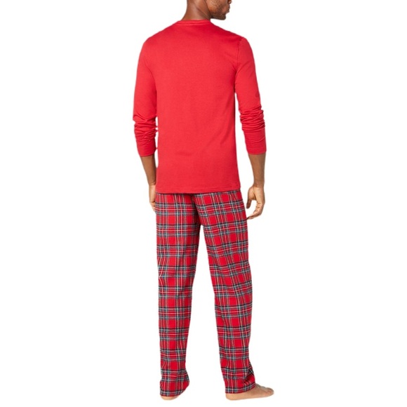 Family Matching PJ’s Men’s Plaid Pajama Set NWT! - Picture 3 of 5